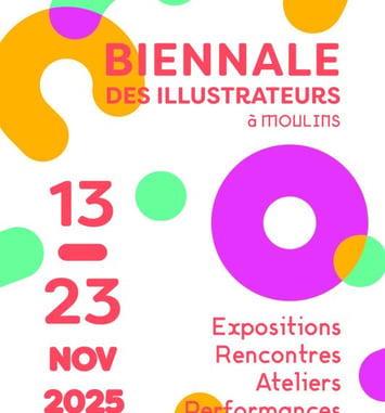 Biennale des illustrateurs 2025 affiche