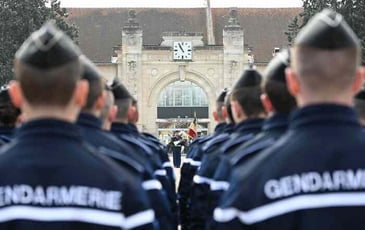 Portes ouvertes de l'école de gendarmerie de Montluçon