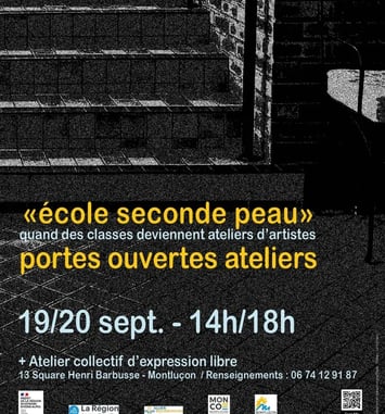 École seconde peau : quand des classes deviennent des ateliers d'artistes