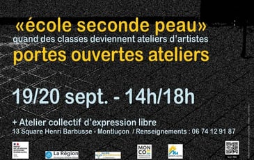 École seconde peau : quand des classes deviennent des ateliers d'artistes