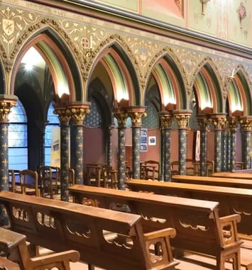 Visite de la chapelle du Sacré-Cœur