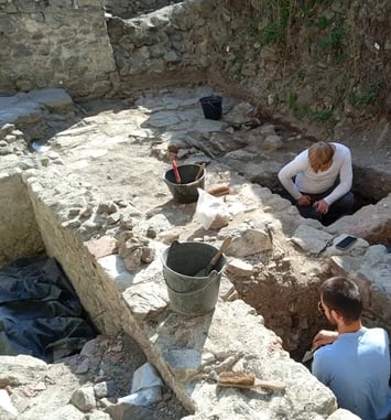 Visite des fouilles archéologiques du Moulin des Pierres et du Grand Moulin