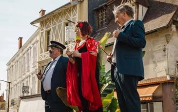 Visite théâtralisée "La Route de la Soie" par la compagnie Les Poids Sont Plumes