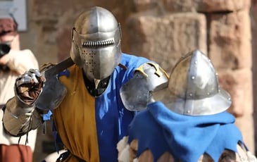 Démonstrations de combats médiévaux