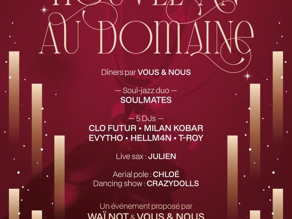 Réveillon 2027 au Domaine de La Saigne